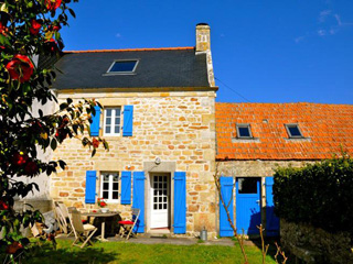Historisches Haus am Meer mit Paradiesgarten Le Dreff
